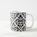 Search for black scroll mugs Black and white