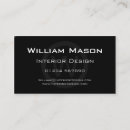 Search for financial business cards Simple