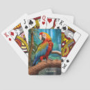 Search for parrot playing cards Tropical