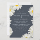 Search for blue daisy wedding invitations Daisies