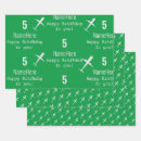 Search for airplane birthday wrapping paper Pilot