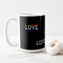 Search for rainbow flag mugs Typography