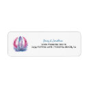 Search for gemstone return address labels Modern