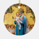 Search for traditional catholic christmas tree decorations Blessed virgin mary