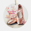 Search for pointe shoe christmas tree decorations Pink
