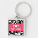 Search for pink star key rings Girly