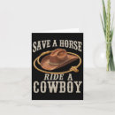 Search for funny horse riding cards Rustic