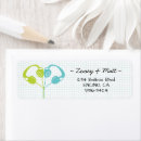 Search for retro music return address labels Vintage