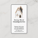 Search for cleaning services business cards Trendy