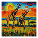 Search for stylized posters Sunset
