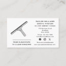 Search for window cleaner business cards Janitor