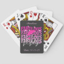 Search for party favors playing cards Pink