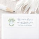 Search for party return address labels Watercolor floral