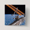 Search for array badges International space station