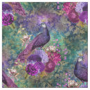 Search for purple peacock fabric Bird