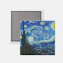 Search for vincent van gogh magnets The starry night