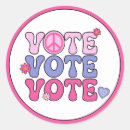 Search for groovy stickers Pink purple