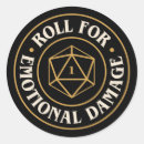 Search for roll the dice stickers Dnd