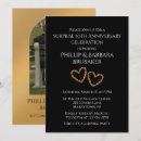 Search for surprise 50th anniversary invitations Simple