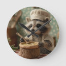 Search for raccoon clocks Whimsical