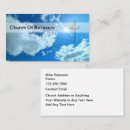 Search for clergy business cards Christian