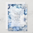Search for ice blue wedding invitations Watercolor