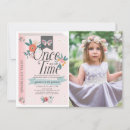 Search for once upon a time birthday invitations Pink