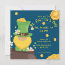 Search for gold coin invitations St patricks day