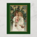 Search for vintage christmas children postcards Victorian