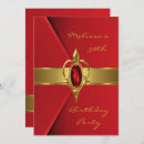 Search for red velvet invitations Gold