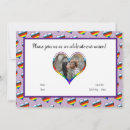Search for same sex wedding invitations Rainbow