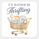 Search for blue and white porcelain stickers Vintage