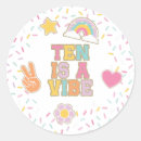 Search for 10th and stickers Pink