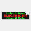 Search for solar power bumper stickers Wind