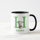 Search for first letter of your name mugs Cute
