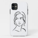 Search for womans face iphone cases Minimalist