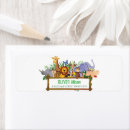 Search for jungle safari return address labels Zoo animals