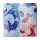 Search for seashell patterns tiles Nautical
