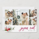 Search for joyeux noel photo cards Red