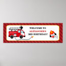 Search for fire truck party posters Firefighter