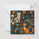 Search for feline note cards Cats
