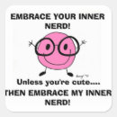 Search for nerds stickers Nerdy