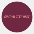 Search for dark red maroon stickers Burgundy