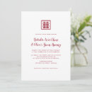 Search for modern chinese wedding invitations Red