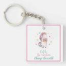 Search for unicorn image key rings For her