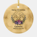 Search for gemini christmas tree decorations Gold