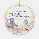Search for babys first halloween christmas tree decorations Watercolor