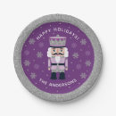 Search for purple christmas plates Glitter