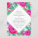 Search for fuchsia wedding invitations Bold