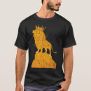 Search for lion with crown tshirts Gold